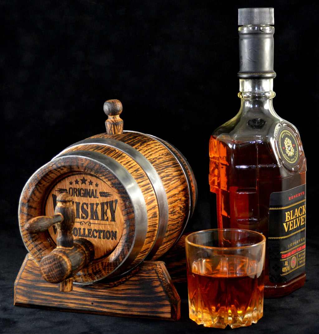 Personalized oak Barrel, Oak cask 1, 2, 3, 5. 10, 15 Liter, Aging Barrel Rum Bourbon Scotch  Whiskey Gift for Men him dad Groomsmen Groom