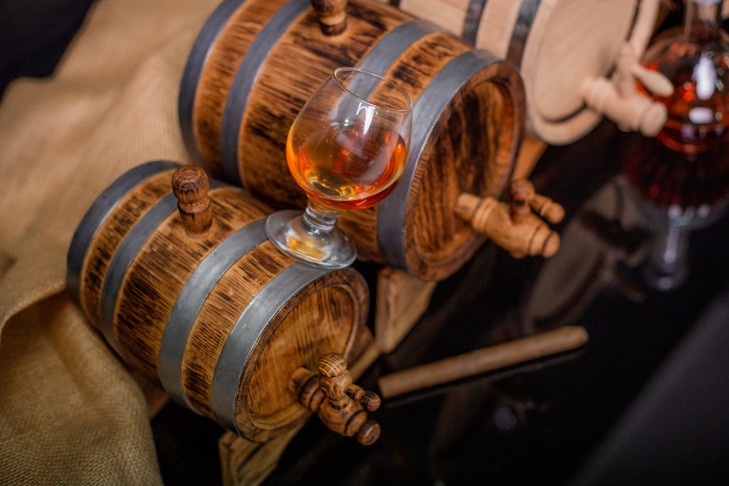 Personalized laser engraving on Oak Whiskey Barrel The best gift for him 1, 2, 3, 5. 10, 15 Liter Rum Aging Barrel Gift for Man Scotch Lover
