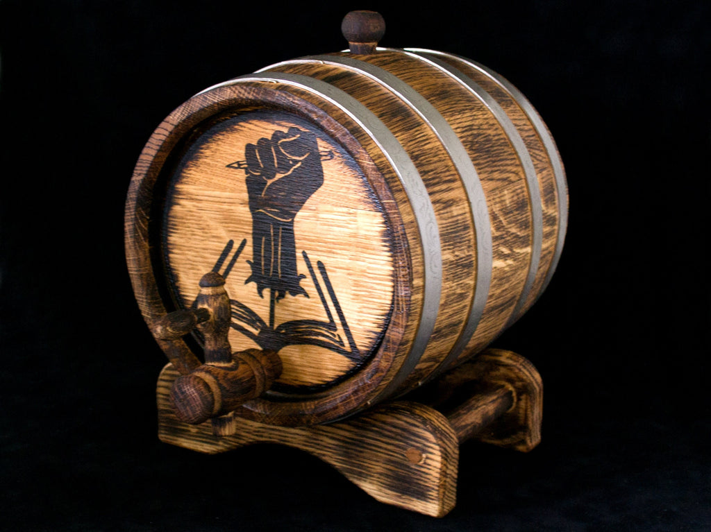 Personalized oak Whiskey Barrel, 1, 2, 3, 5. 10, 15 Liter Oak Barrel, Rum, Bourbon, Wine Lover Gift, Barrel, Aging, for Man, oak winemaker