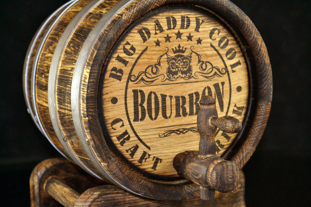 Personalized oak whiskey Barrel 1, 2, 3, 5, 10, 15 L aging Oak Barrel, Rum Bourbon  Aging Barrel Gift for Man Scotch Lover barrel