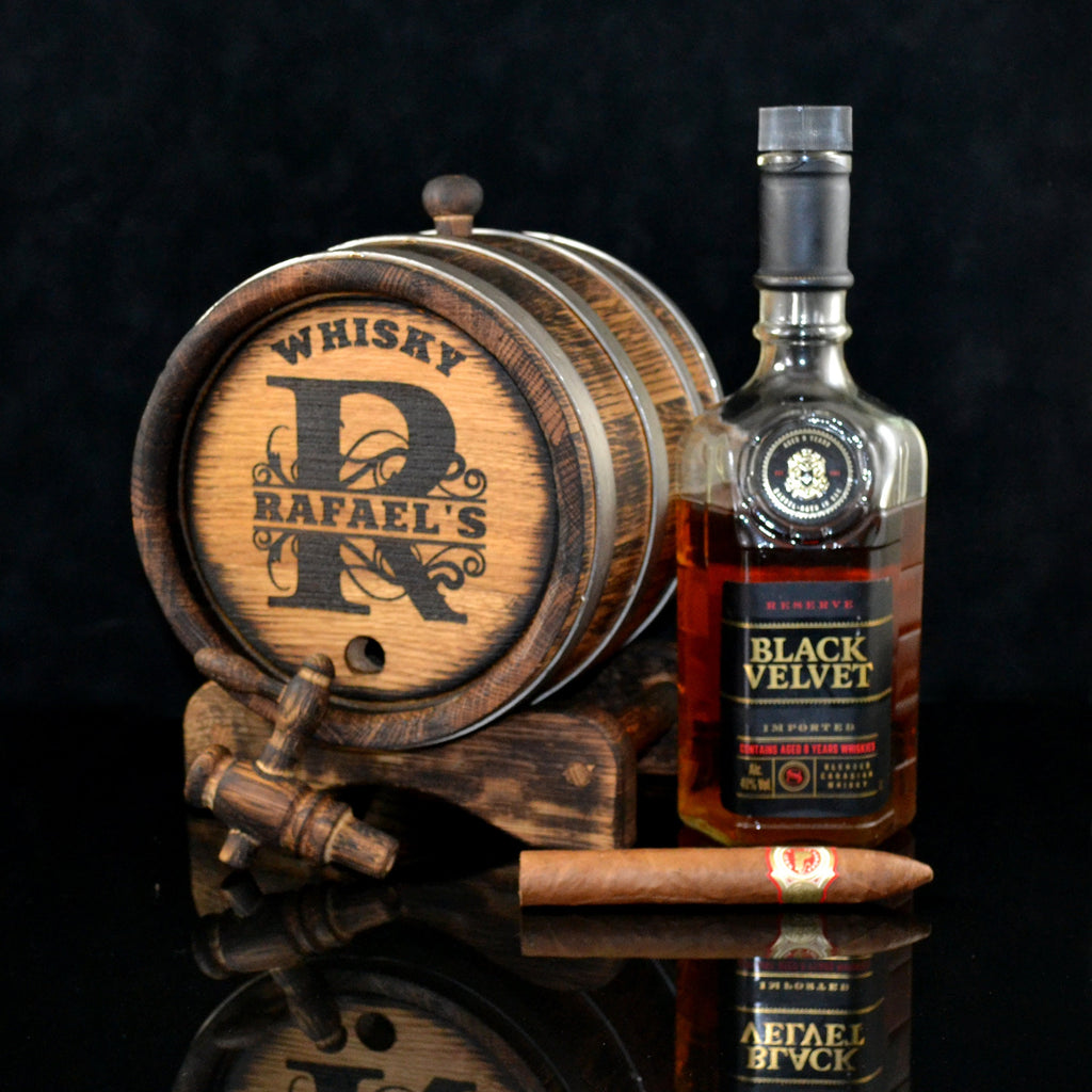 Aging Oak Barrel 1, 2, 3, 5, 10, 15 L, Personalized whiskey barrel Barrel Rum Bourbon  Aging Barrel Gift for Man Scotch Lover barrel