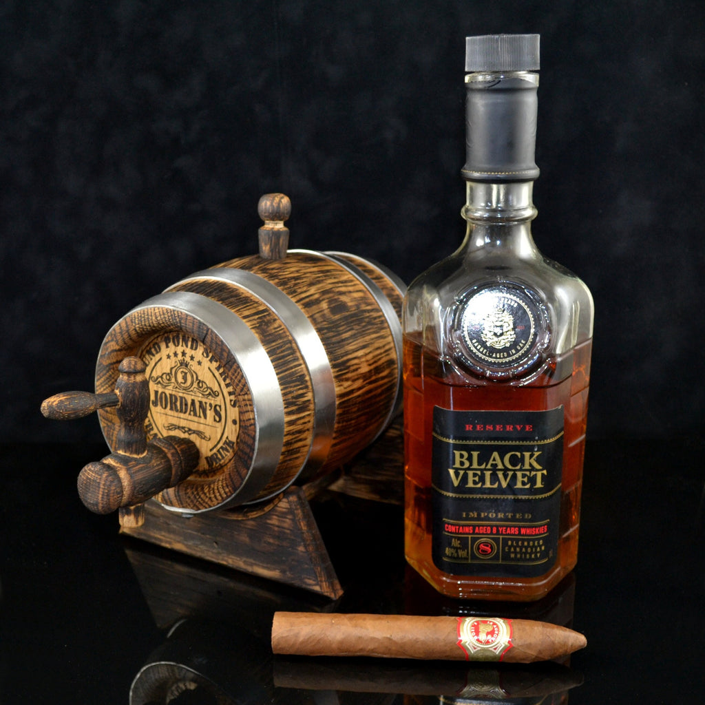 Gift For man, Barrel 1, 2, 3, 5, 10, 15 Liter Rum Aging Bourbon Personalized Oak Whiskey  Barrel Gift Man Scotch Lover wooden cask winemaker