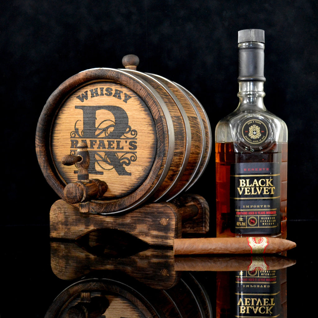 Aging Oak Barrel 1, 2, 3, 5, 10, 15 L, Personalized whiskey barrel Barrel Rum Bourbon  Aging Barrel Gift for Man Scotch Lover barrel
