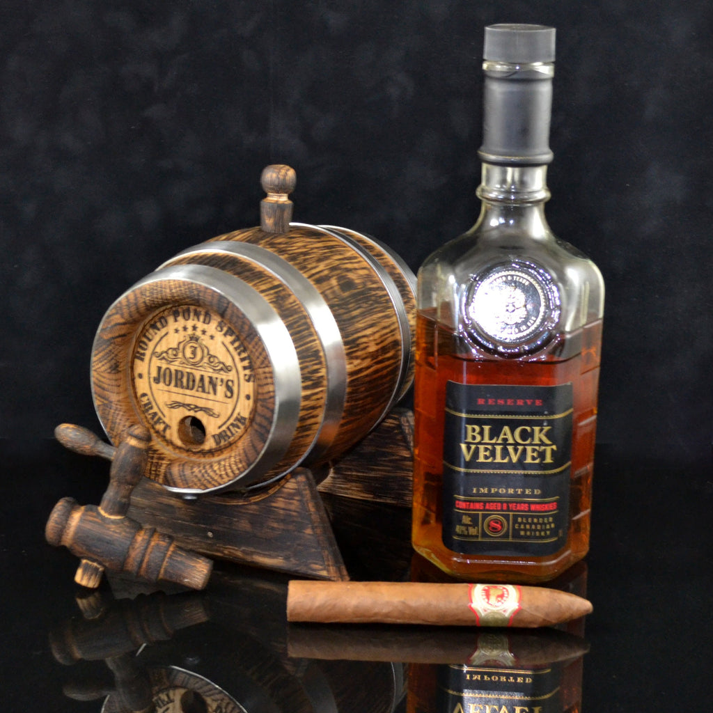 Gift For man, Barrel 1, 2, 3, 5, 10, 15 Liter Rum Aging Bourbon Personalized Oak Whiskey  Barrel Gift Man Scotch Lover wooden cask winemaker