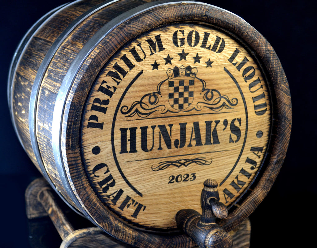 Personalized Oak cask Whiskey Barrel  1, 2, 3, 5, 10, 15 Liter Rustic Aging Bourbon Rum Scotch  Gift for Men him dad Groomsmen Groom Gift