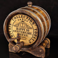 Personalized solid oak whiskey Barrel 1, 2, 3, 5. 10, 15 L Oak Barrel, Rum Bourbon, Aging Barrel Gift for Man Scotch Lover barrel