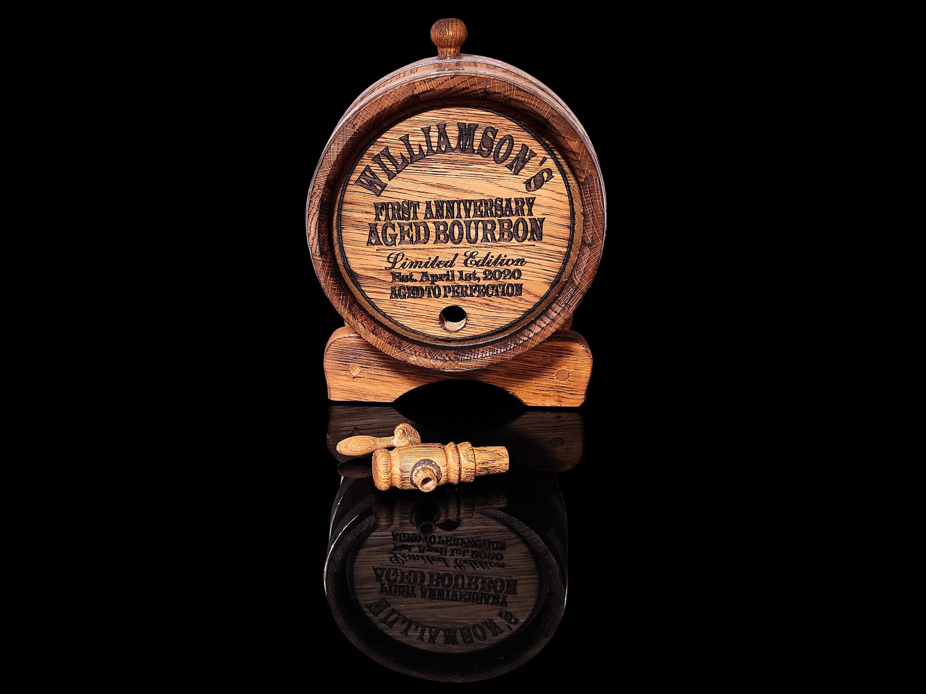 oak whiskey barrel Free shipping Personalized aging 1, 2, 3, 5, 10, 15L Oak Barrel Rum Bourbon Barrel Aging Gift for Man Scotch Lover barrel