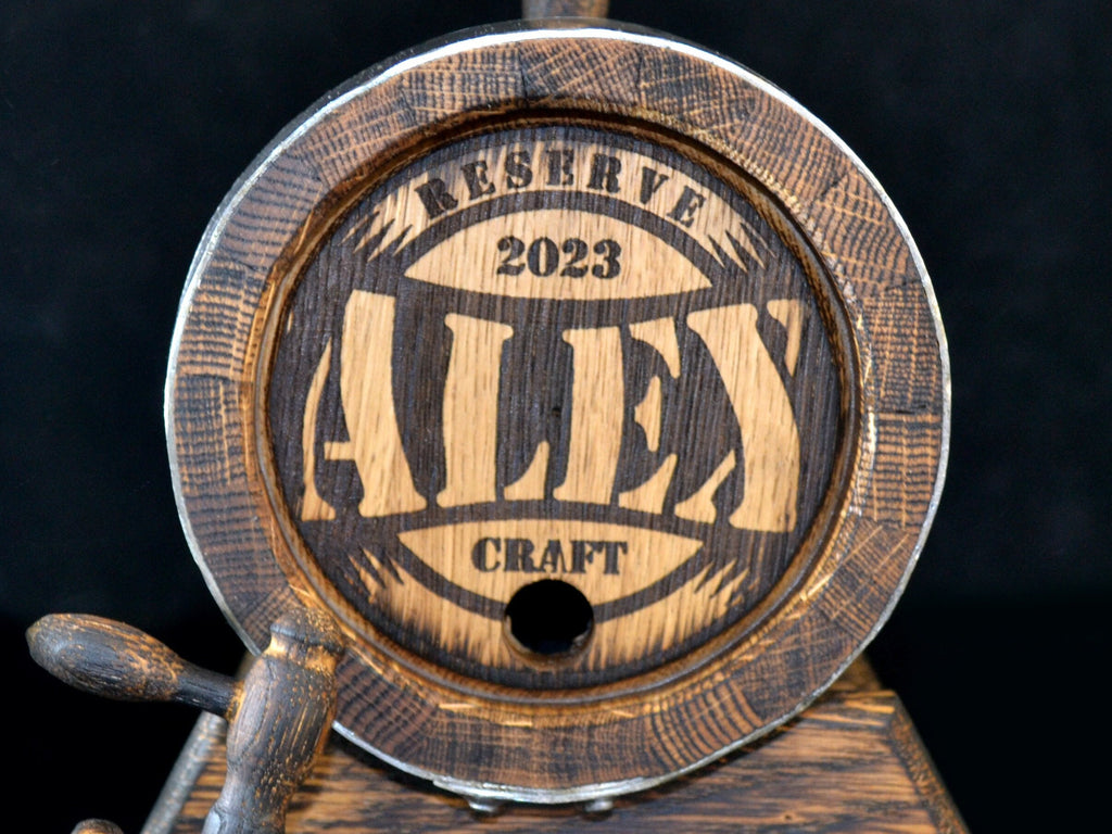 Personalized Oak Whiskey Aging Barrel 1, 2, 3, 5, 10, 15 Liter Rum Barrel, Bourbon Barrel Gift for Man Scotch Lover oak winemaker barrel