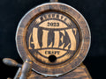Personalized Oak Whiskey Aging Barrel 1, 2, 3, 5, 10, 15 Liter Rum Barrel, Bourbon Barrel Gift for Man Scotch Lover oak winemaker barrel