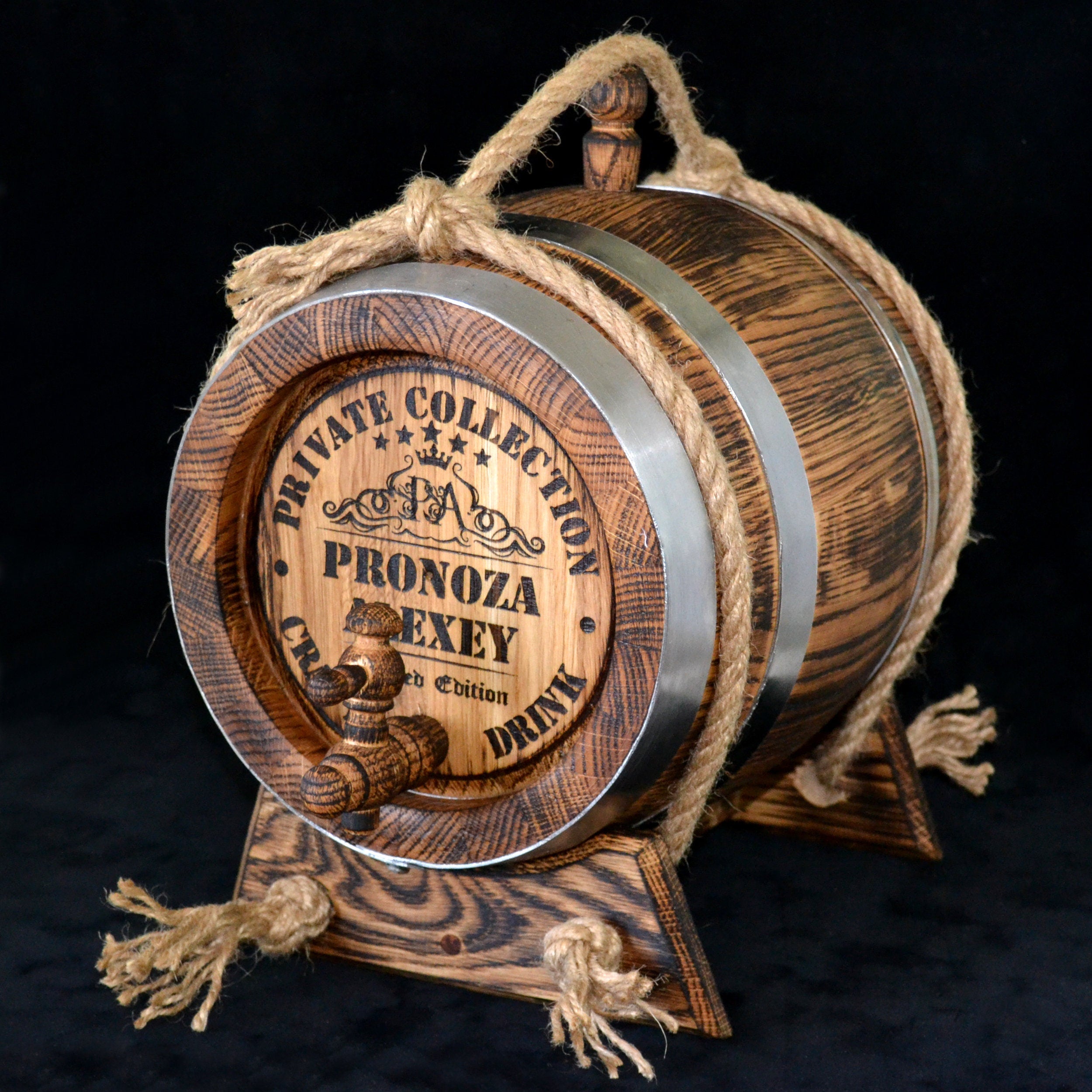 Personalization Barrel 1, 2, 3, 5, 10, 15 Liter Whiskey Oak Retro Barrel antique Rum Barrel Bourbon Oak Aging Barrel Gift  Man Scotch Lover