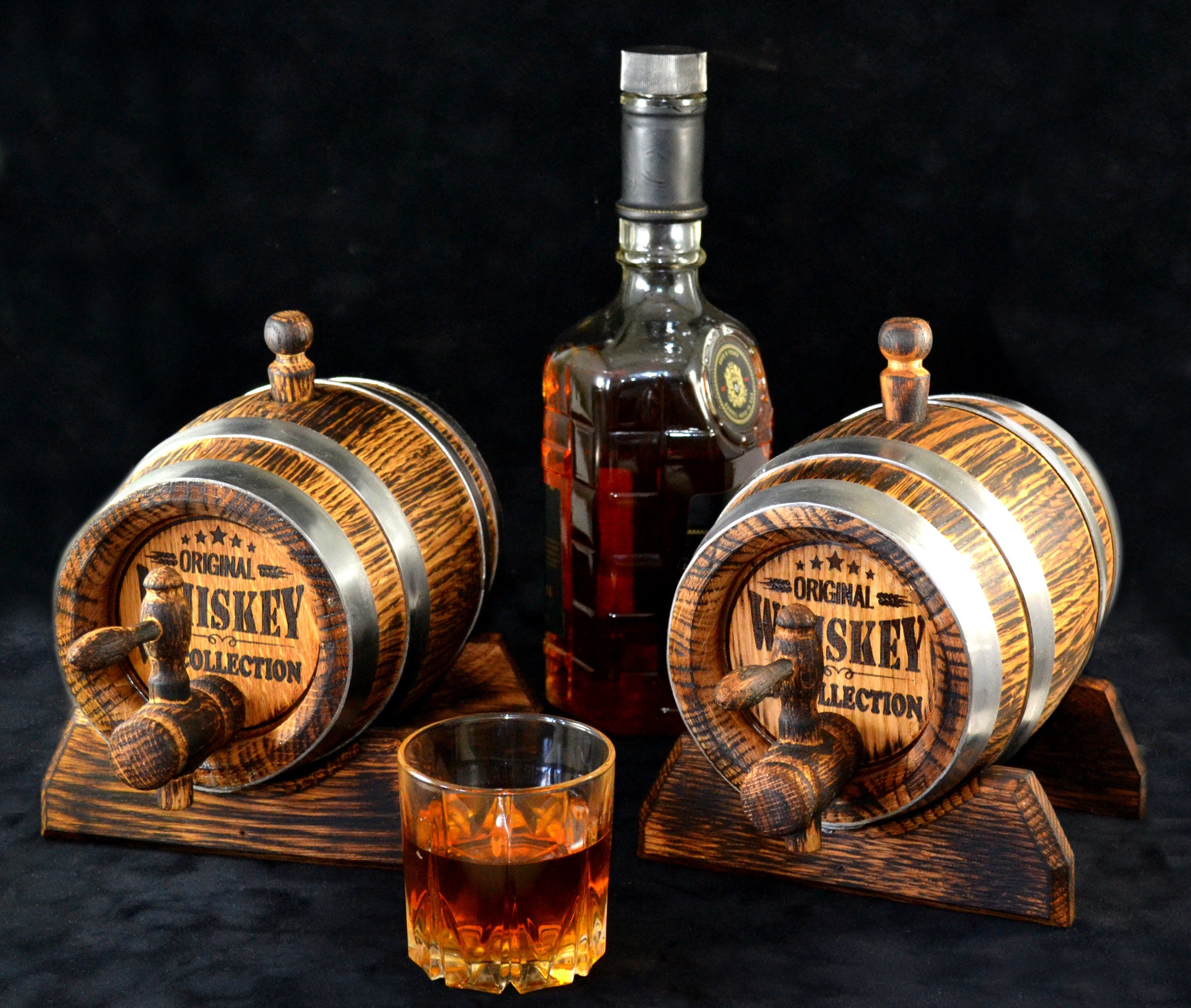 1 Liter Oak Whiskey Barrel, Rum Oak Barrel, Rum Barrel, Aging Barrel Bourbon Barrel Gift for Man Scotch Lover oak winemaker
