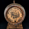 Whiskey Barrel, 1, 2, 3, 5. 10, 15 Liter Oak Barrel, Rum Barrel, Aging Barrel Bourbon Barrel Gift for Man Scotch Lover oak winemaker barrel