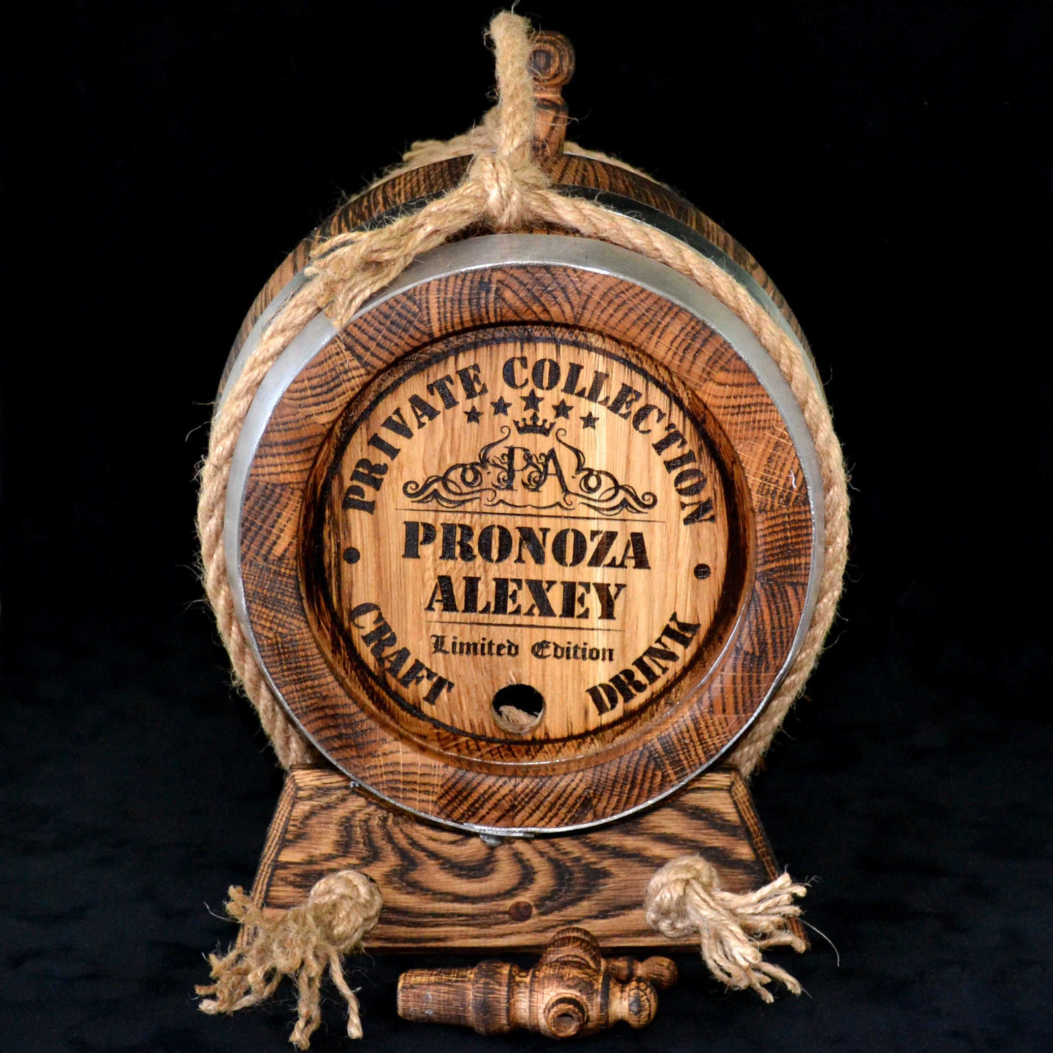 Whiskey Barrel 1, 2, 3, 5, 10, 15 Liter Oak Retro Barrel antique Rum Barrel Bourbon Oak Aging Barrel Gift for Man Scotch Lover oak winemaker
