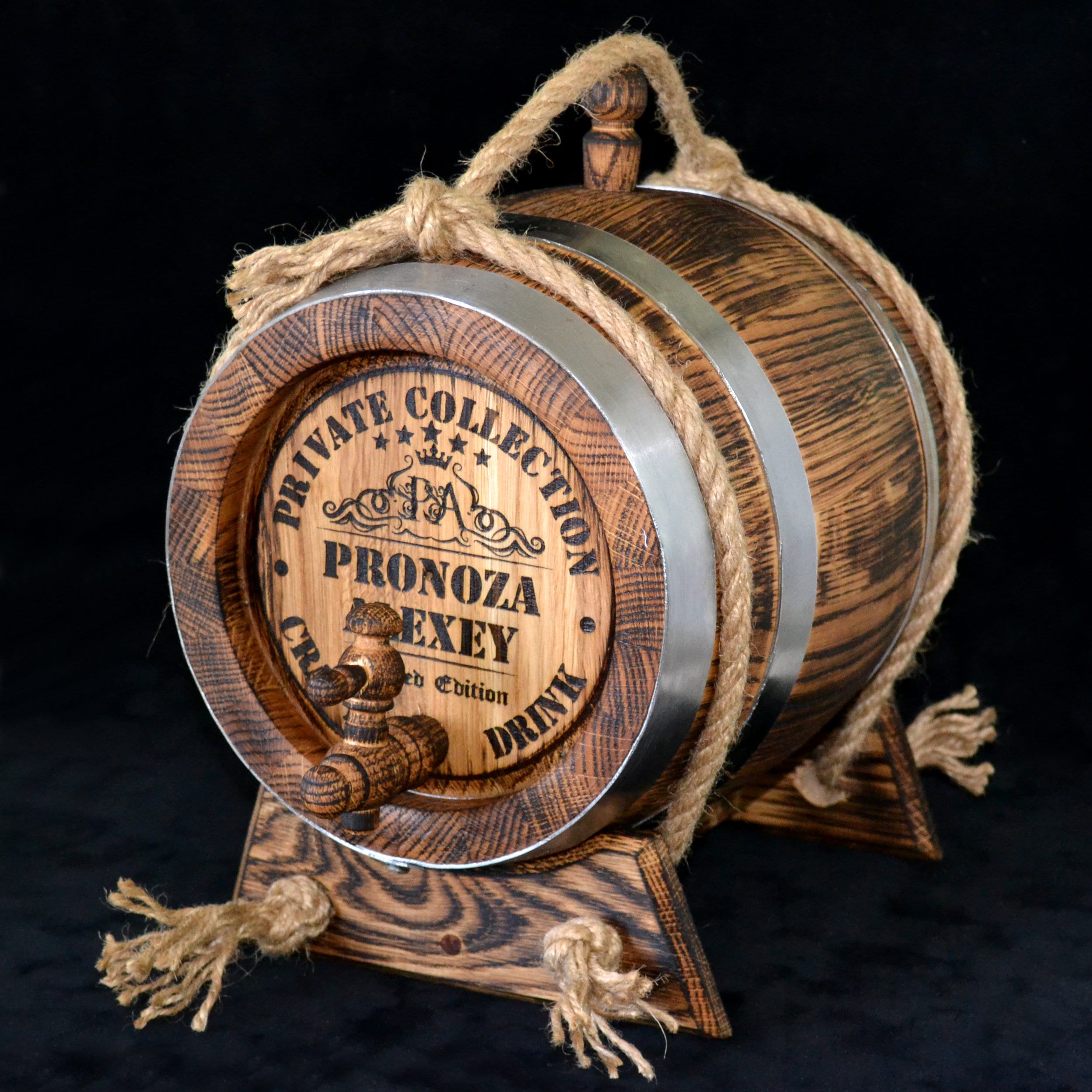 Whiskey Barrel 1, 2, 3, 5, 10, 15 Liter Oak Retro Barrel antique Rum Barrel Bourbon Oak Aging Barrel Gift for Man Scotch Lover oak winemaker