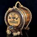Personalized Oak Barrel 1, 2, 3, 5, 10, 15 Liter, Stainless Tap, Oak cask Aging Bourbon Rum Scotch  Whiskey Gift for Men him dad Groom Gift