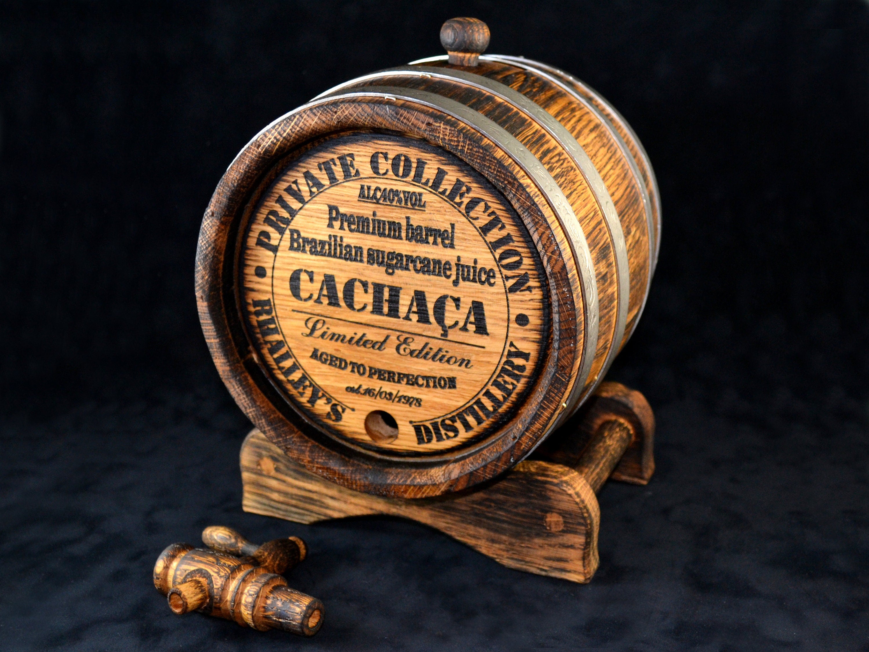 Personalized aging oak whiskey barrel Barrel 1, 3, 5. 10, 15 L Oak Barrel, Rum Bourbon Barrel, Aging Barrel Gift for Man Scotch Lover barrel