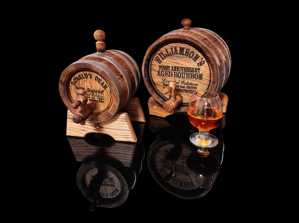 Oak whiskey barrel Personalized aging 1, 2, 3, 5, 10, 15L Oak Barrel Rum Bourbon Barrel Aging Gift for Man Scotch Lover barrel Free shipping