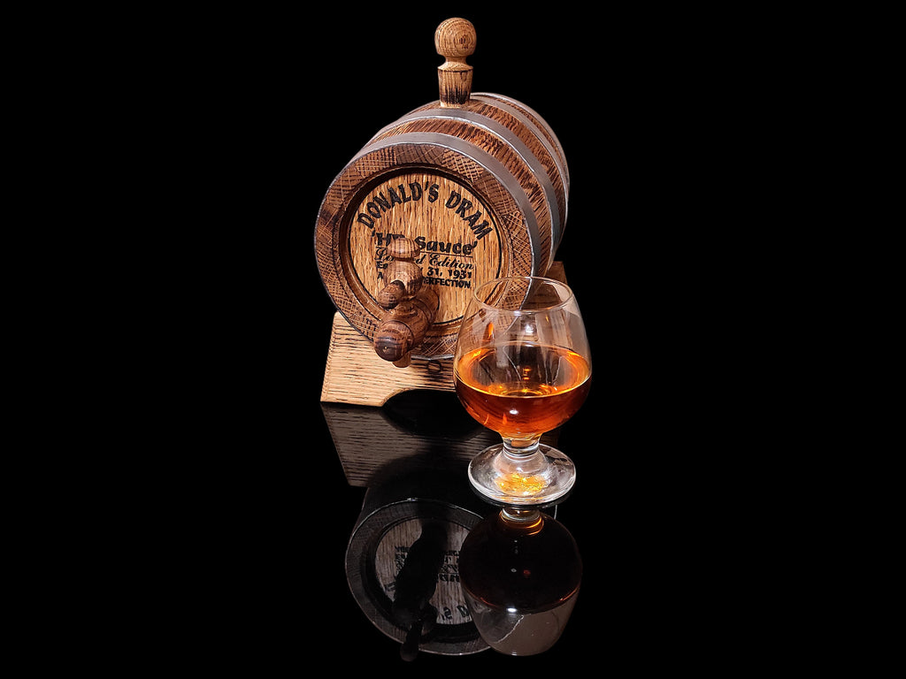 Personalized oak whiskey Barrel 1, 2, 3, 5, 10, 15 L aging Oak Barrel, Rum Bourbon  Aging Barrel Gift for Man Scotch Lover barrel