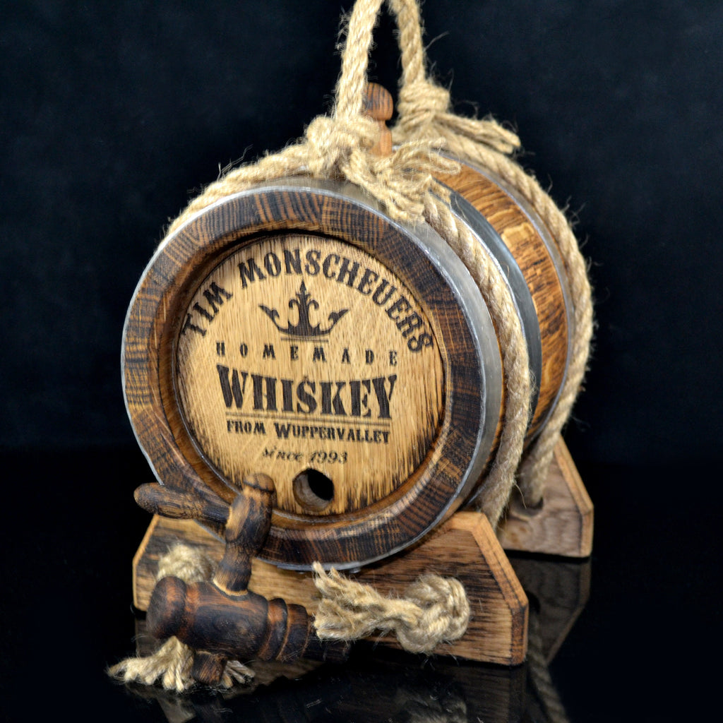 Aging Oak Barrel 1, 2, 3, 5, 10, 15 Liter Oak Barrel antique Rum Barrel Bourbon Whiskey Oak Retro Barrel Gift for Man Scotch Lover oak winemaker
