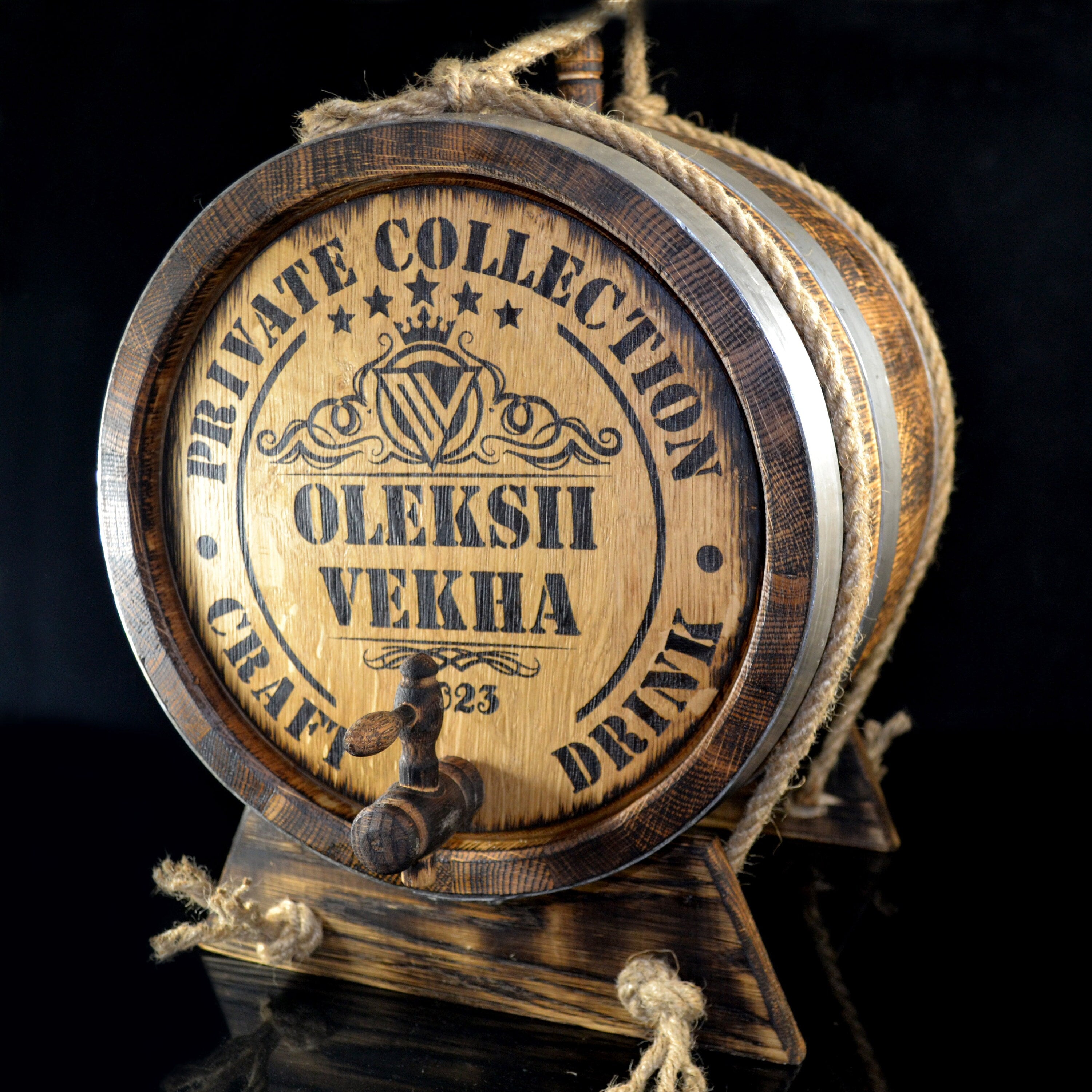 Whiskey Barrel 1, 2, 3, 5, 10, 15 L Personalized Barrel, Rum Bourbon Barrel aging oak, Aging Barrel, cask Gift for Man Scotch Lover barrel