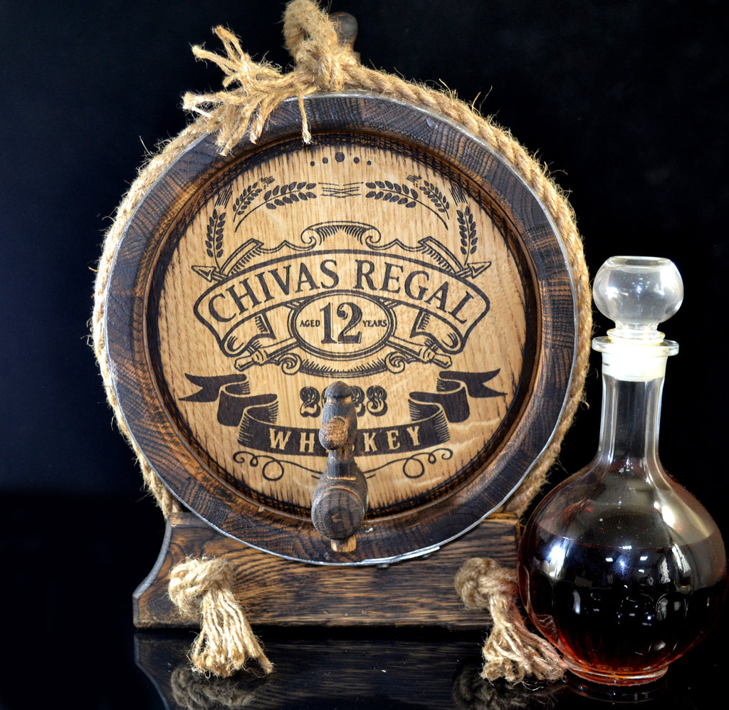 Personalized aging oak whiskey  Barrel 1, 2, 3, 5, 10, 15 L Oak Barrel, Rum Bourbon Barrel, Aging  cask Gift for Man Scotch Lover barrel