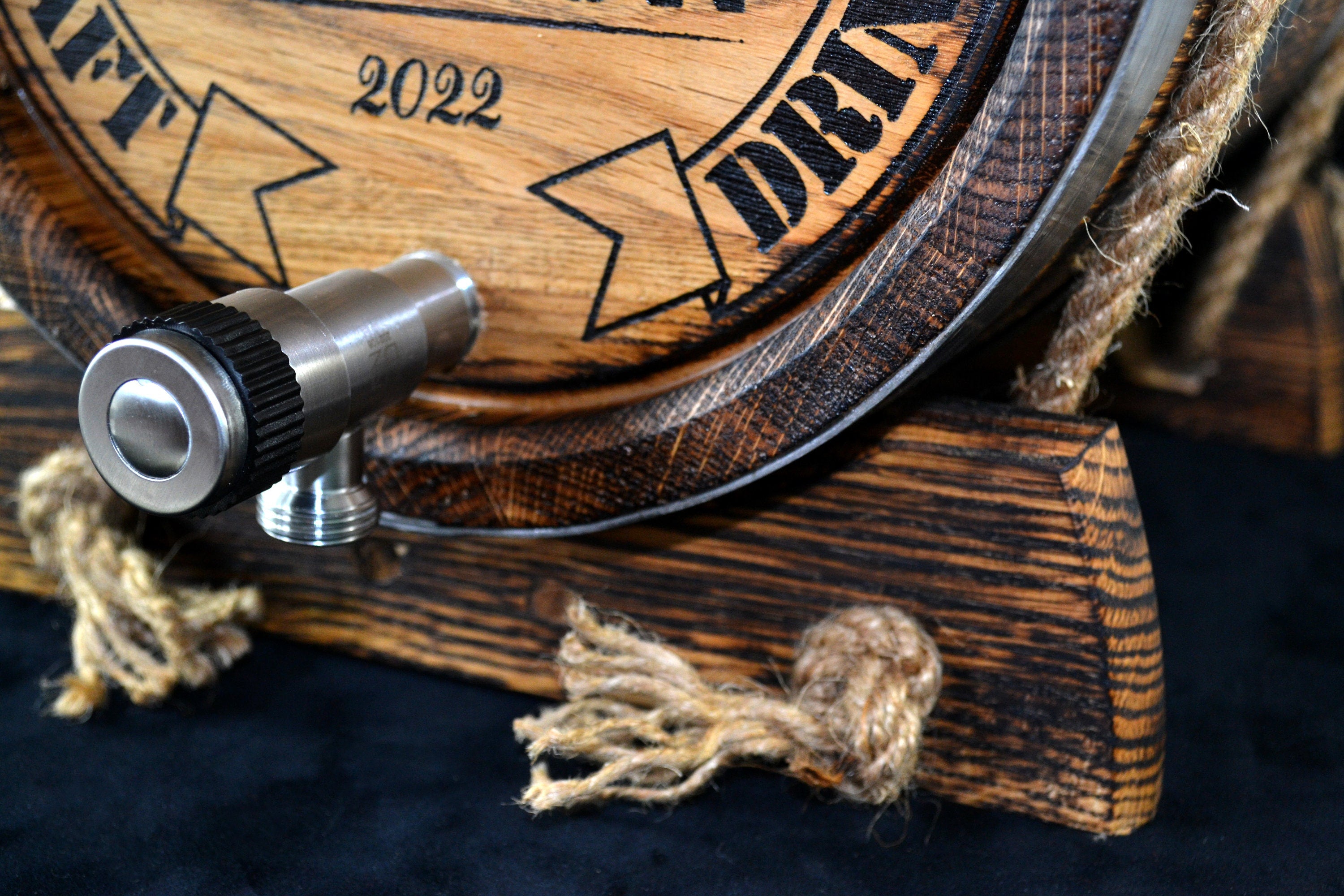 Oak Barrel 1, 2, 3, 5, 10, 15 Liter, Stainless Tap, Oak cask Aging Bourbon Rum Scotch  Whiskey Gift for Men him dad Groomsmen Groom Gift